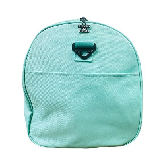 A**holes Live Forever Drug Money Embroidered Duffle Bag - 20” x 8.5” x 11.5” - Picture 2 of 6